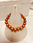 Preview: Wundervolles Armband mit magischen Perlen "ELISA" Orange