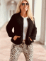 Preview: Herzallerliebst Strickjacke "ANKI" kann von Größe 36-42 getragen werden, Schwarz