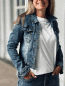 Preview: Taillierte Jeansjacke "JIMM" in den Größen S-XL wählbar, Denim