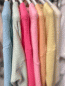 Preview: Super softe Strickjacke aus Babyalpca "MARIE" kann von Größe 36-42 getragen werden, Soft Pink