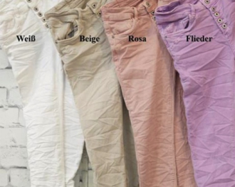 Super angenehme Skinny-Jeans mit Knopfleiste "JIMM" in den Größen XS-XL wählbar, verschieden Farben