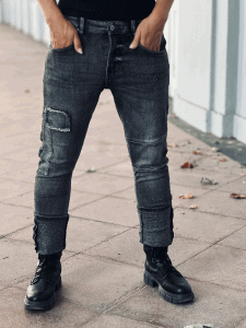 Love it! Boyfriend Jeans "OLE" in den Größe S-XL wählbar, Dark Grey