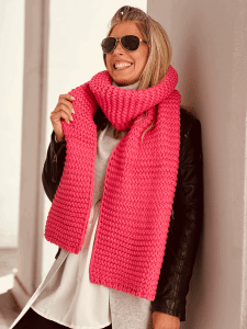 Strickschal "STOCKHOLM" Pink