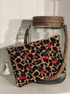 Kosmetik-Tasche "LEO CHERRY"