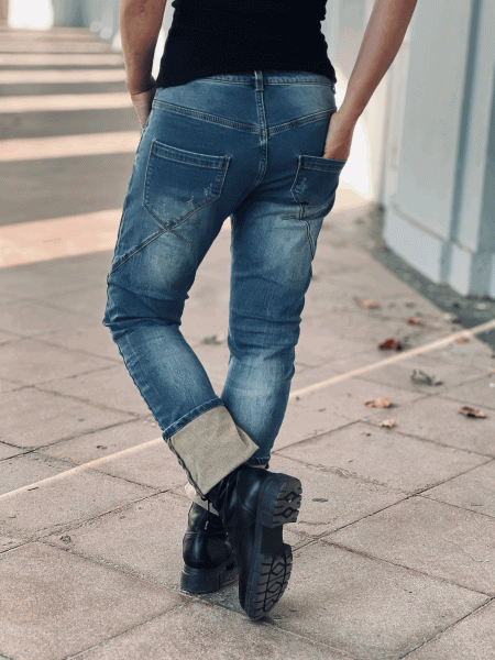 Love it! Boyfriend Jeans "OLE" in den Größe S-XL wählbar, Denim