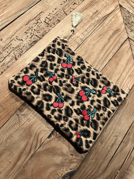 Kosmetik-Tasche "LEO CHERRY"